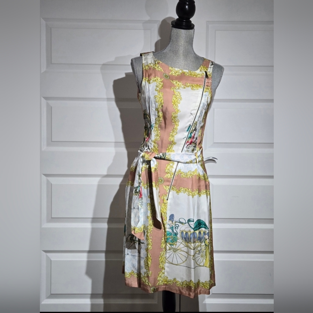 Moschino Pastel Print Midi Dress